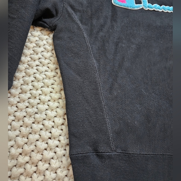 Blue & Pink Reverse Weave Champion Sweatshirt XS Extra Small - Picture 7 of 14
